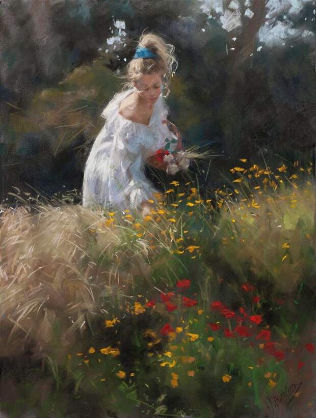 Красота и сила женщин в картинах Vicente Romero Redondo Красота и сила женщин в картинах Vicente Romero Redondo