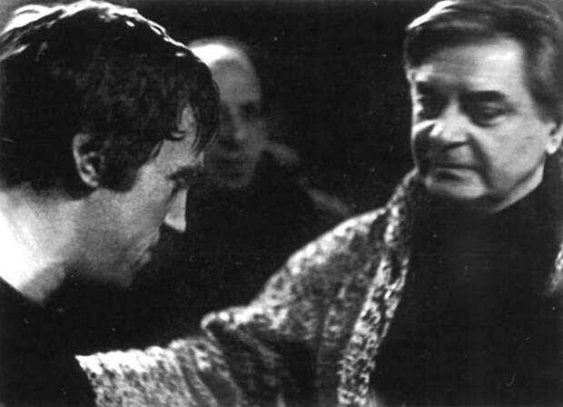 Репетиция спектакля «Гамлет», 1971 год В. Высоцкий, Люди 20 века, редкие фотографии