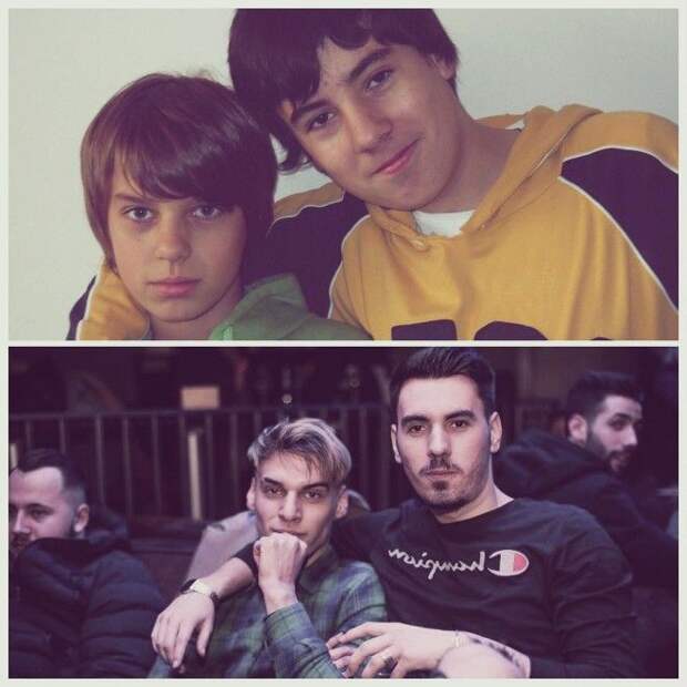 20 человек из флешмоба 10YearsChallenge которые удивили своими изменениями