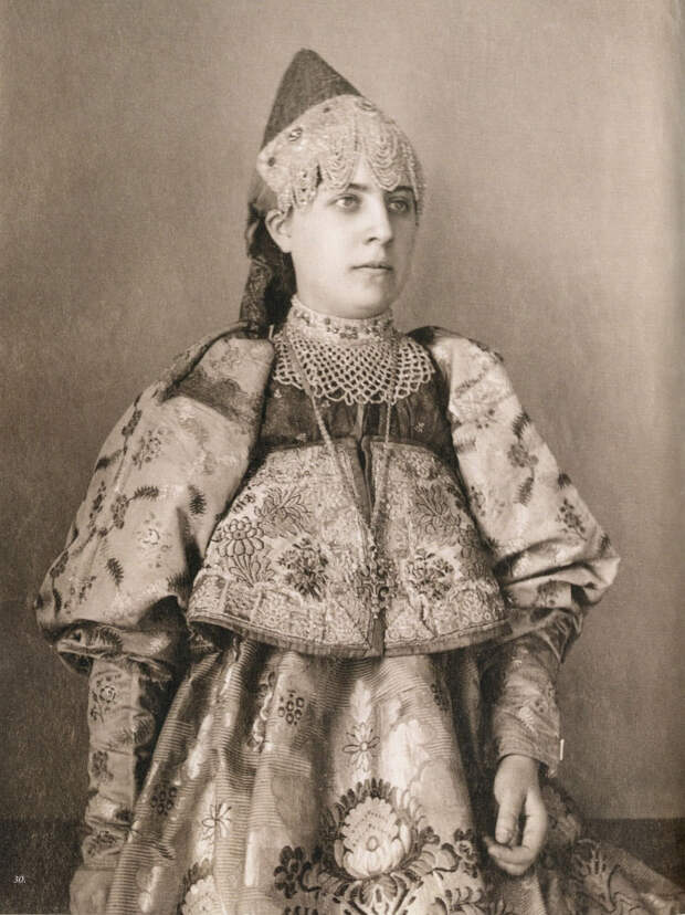 Русский народный костюм из коллекции семьи Шабельских, ч.2
