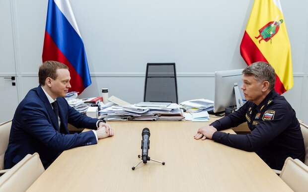 Павел Малков встретился с директором ФССП Дмитрием Аристовым