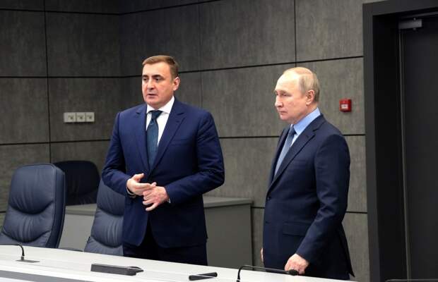 Инсайдеры заявили, что экс-губернатор Тульской области Алексей Дюмин был назначен координатором российской обороны в Курской области.-3