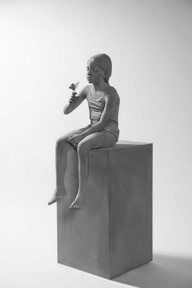 Монохромные скульптуры Hans Op de Beeck