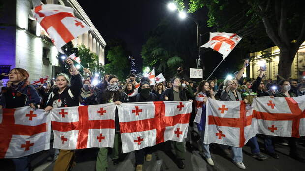 Власти Грузии назвали вмешательством в дела страны участие глав МИД в митинге