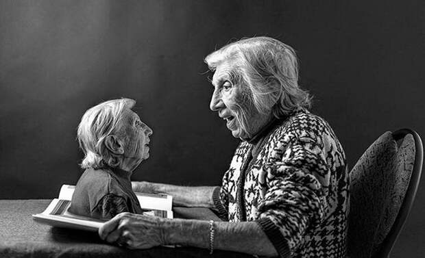 91-летняя бабушка в серии сюрреалистических снимков 91-летняя бабушка в серии сюрреалистических снимков