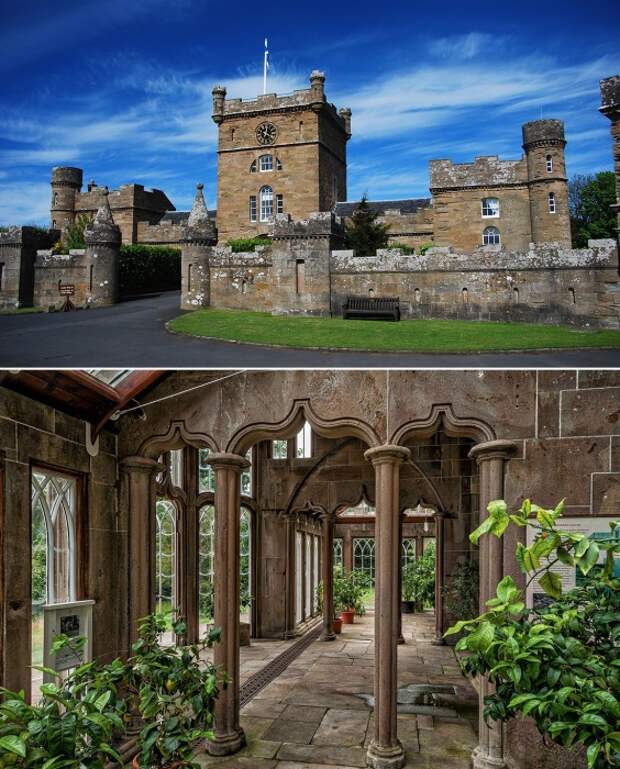 Каждый архитектурный элемент и конструкция всех строений продуманы до мелочей (Culzean Castle, Шотландия).