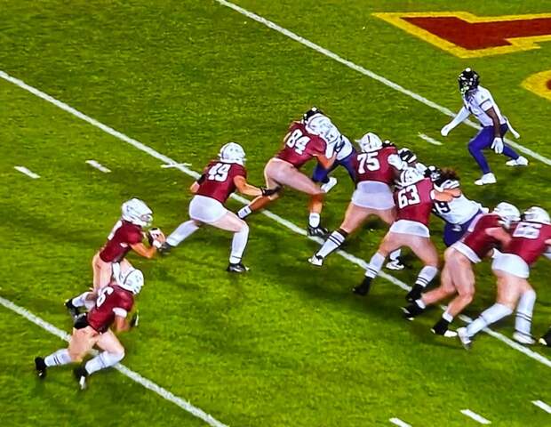 Iowa State Throwback Uniform Pants Naked Football