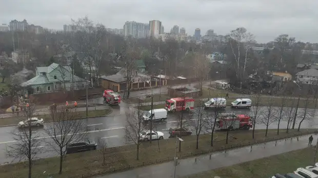 Женщина погибла при пожаре в дощатом доме на Утиной улице в Петербурге