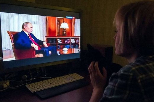 Vladimiras Putinas televizijoje