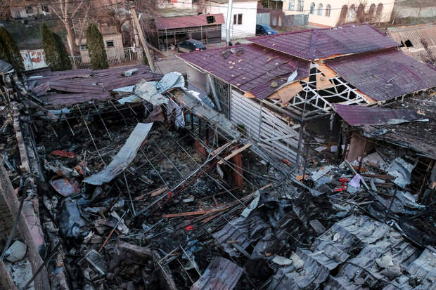 Сальдо: ВСУ ударили тремя БПЛА по Хорлам, один из них переносил 20 кг тротила