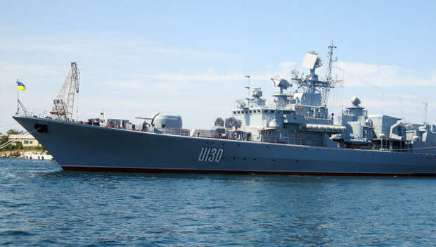 Флагман Военно-морских сил Украины фрегат Гетман Сагайдачный. Архив Флагман Военно-морских сил Украины фрегат Гетман Сагайдачный. Архив