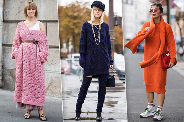 Тёплые женские платья на осень и зиму: 6 модных вариантов