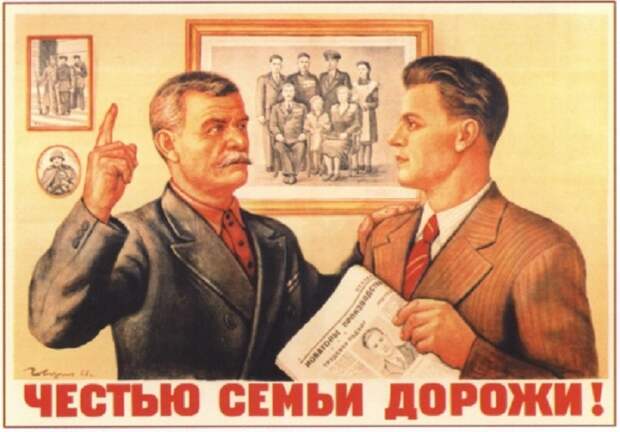 Плакат как главный способ советской пропаганды.