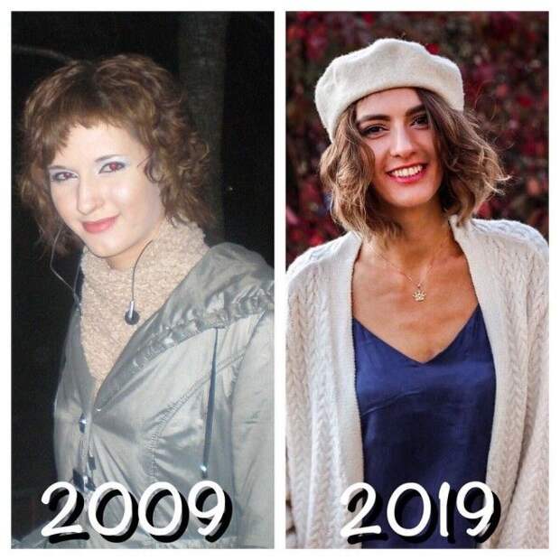 20 человек из флешмоба 10YearsChallenge которые удивили своими изменениями