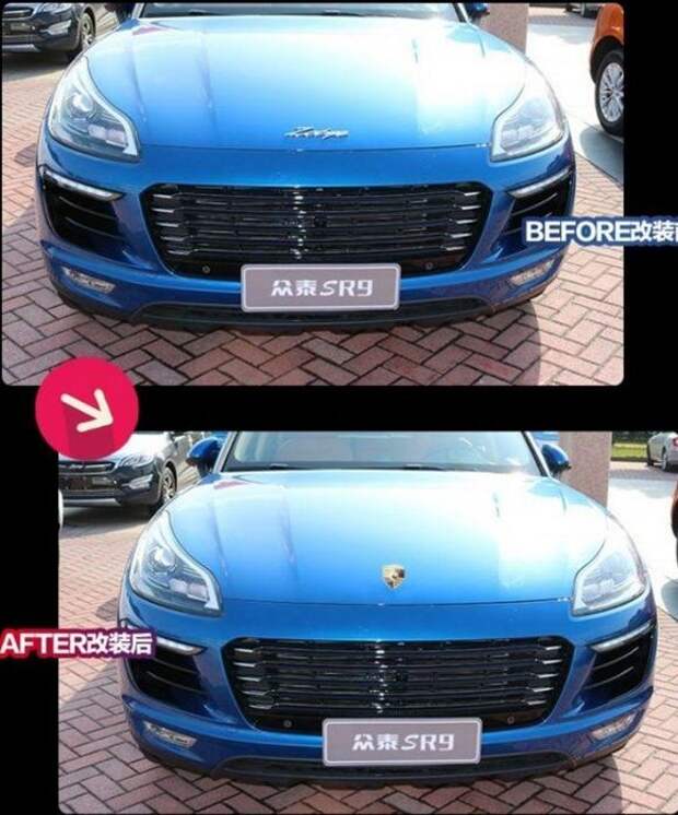 Зачем платить больше: Porsche Macan на базе китайского кроссовера (17 фото)