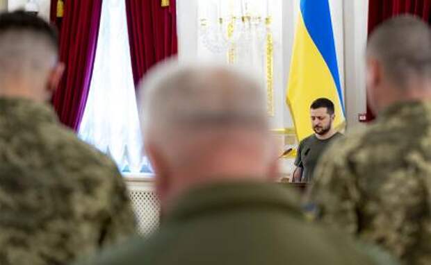 На фото: президент Украины Владимир Зеленский