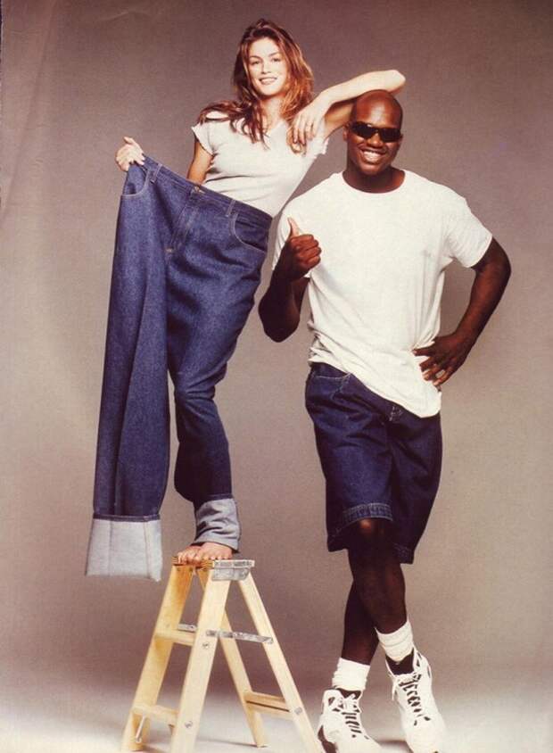 Синди Кроуфорд и Шакил О'Нил, 1990-е.