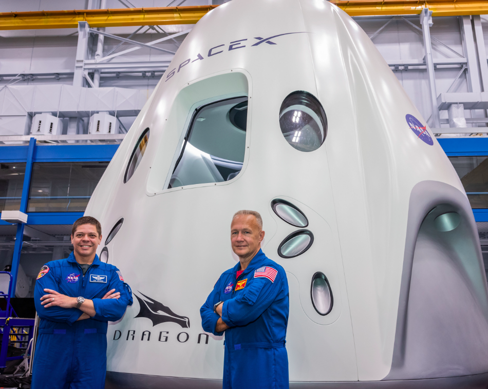 Астронавт Бенкен рассказал о предстоящем испытательном полете Crew Dragon