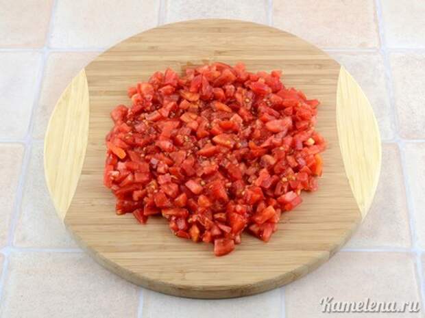 Запеканка из баклажанов с помидорами и сыром — 6 шаг