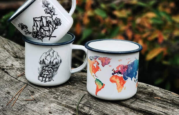 В России по сей день изготавливают эмалированную посуду/ фото: ru.pinterest.com 