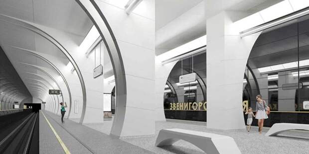 Станцию метро в Хорошёво-Мнёвниках отделают гранитом из Сибири
