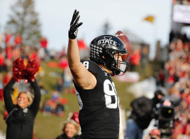 Iowa State TE Charlie Kolar used a coin flip to decide whether he should turn pro or return to college