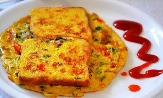 Веганский рецепт французского тоста с индийскими мотивами