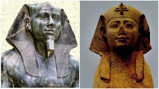 Проанализировав головные уборы этого типа, археолог обнаружил, что данные узоры были характерны для Среднего Царства, а это за несколько веков после Хефрена и Хеопса / Фото: egyptforever.hu