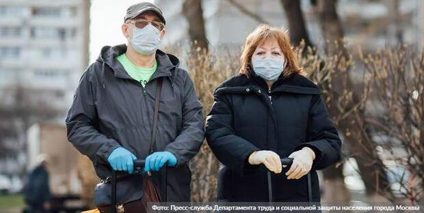 Более 25 тыс. кг продуктов доставили москвичам социальные работники. Фото: Пресс-служба Департамента труда и социальной защиты населения города Москвы