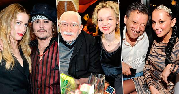 Седина в голову, бес в ребро: скандальные расставания возрастных актеров с молодыми женами