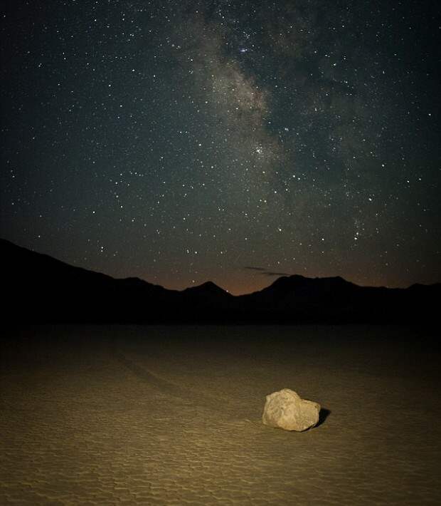 Долина движущихся камней, Калифорния. Фото