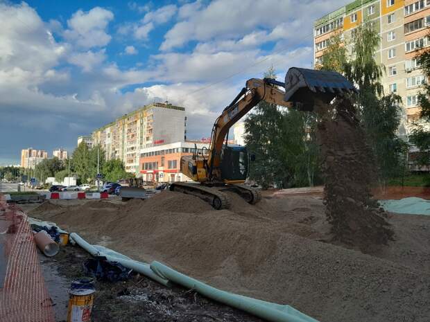 В Дзержинске начали благоустраивать дворы по программе «Формирование комфортной городской среды»