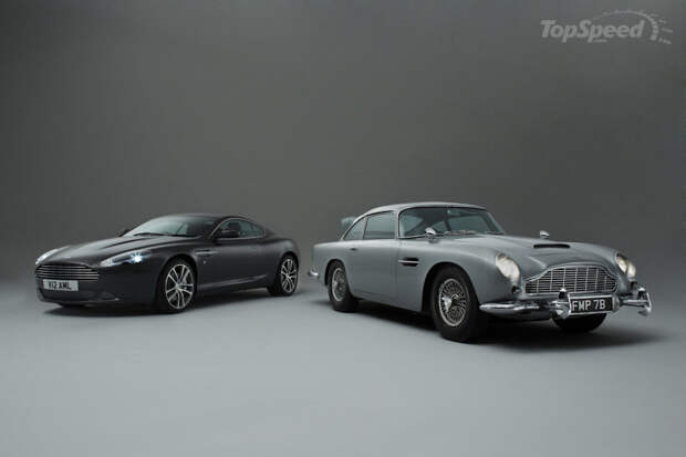 Aston Martin DB9 и DB5