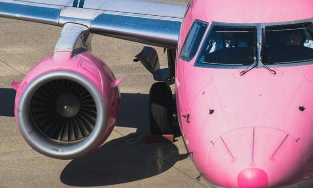 Свои самолёты лоукостер Citrus выкрасит в розовый цвет, как этот Embraer ERJ-175.