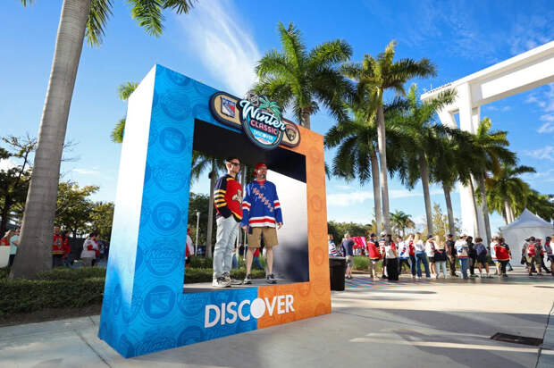 Фото дня. Зимняя классика НХЛ – в Майами! — Фото года