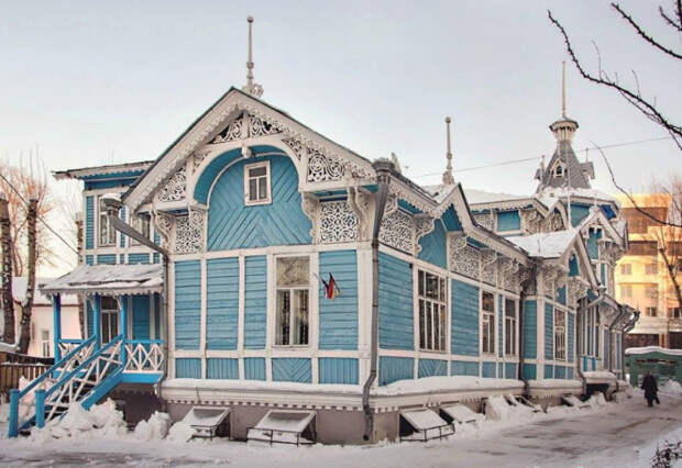 «Кружевной» особняк-шедевр в Томске: Дом с шатром, который реставрировали немцы
