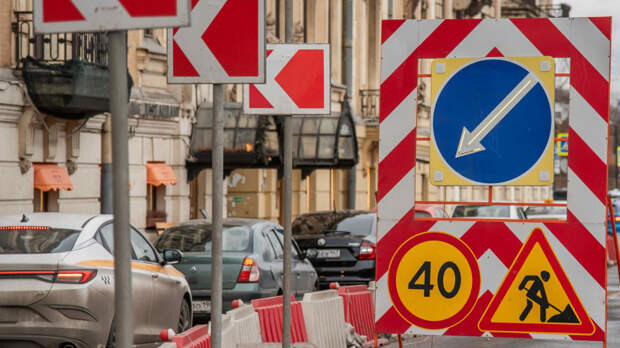 В каких трех районах Петербурга ограничат дорожное движение с 16 февраля