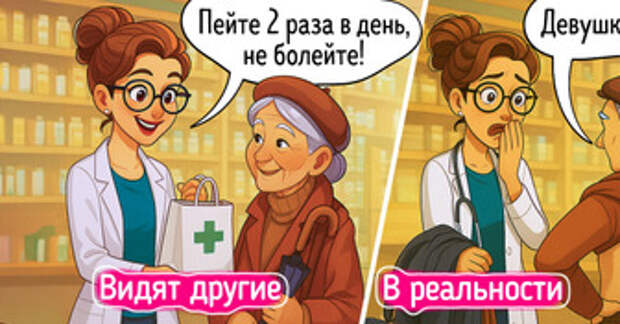 15+ комиксов, которые раскроют тайную сторону популярных профессий