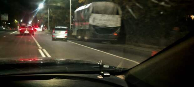 ДТП на Макшоссе, напротив Паллета, в сторону Макеевки