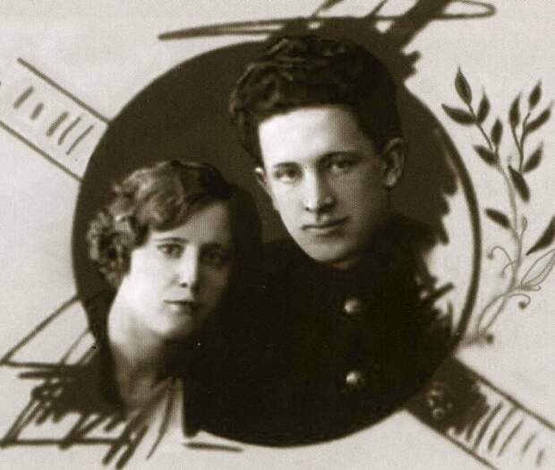 Юрий Андропов с первой женой. Юрий Андропов с первой женой.