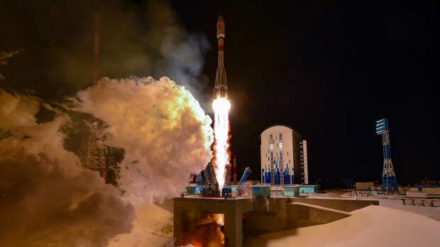 Ракета «Союз-2.1б» с российским спутником «Арктика-М» стартовала с Байконура