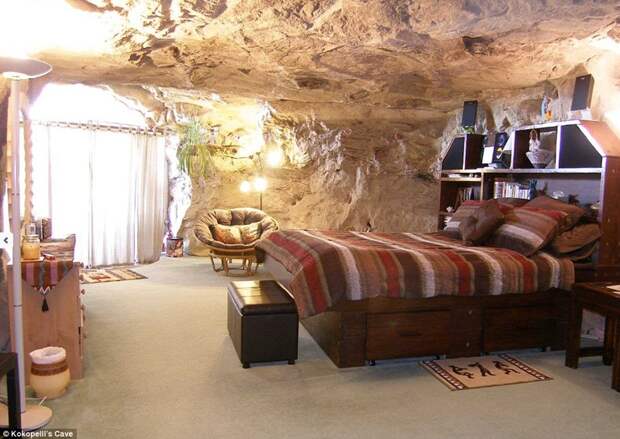 Кокопеллиз Кейв - Нью-Мексико Гостиницы, необычно, отели, пещеры, сервис, скалы, туризм, шахты