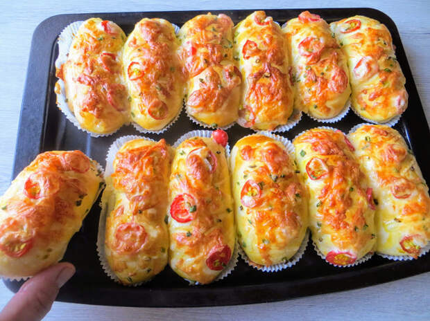 Сырные булочки, мягкие и с хрустящей корочкой! Еда, Булочки, Тесто, Другая кухня, Выпечка, Начинка для булочек, Видео, Длиннопост