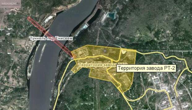 Секретный тоннель под Енисеем Секретный тоннель под Енисеем