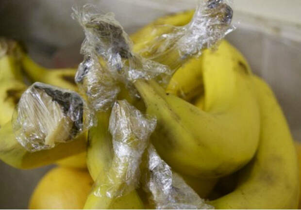 Длительное хранение бананов.