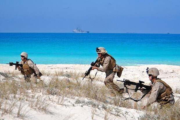 Названы последствия отправки морских пехотинцев США в зону войны