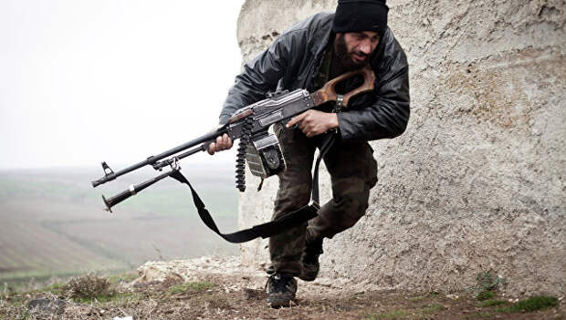 Боец сирийской оппозиции. Архивное фото