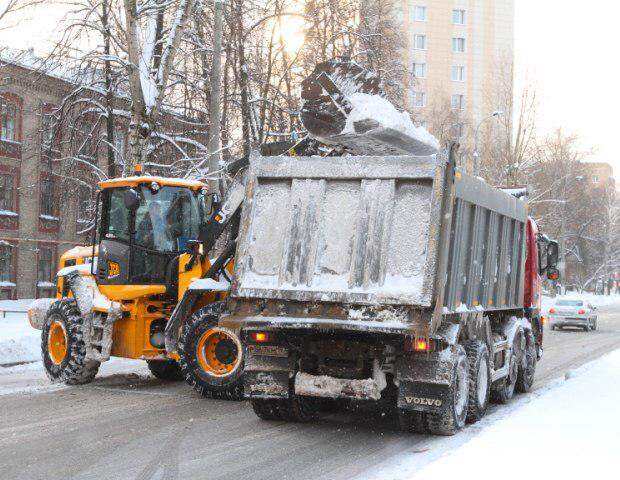 Уборка снега. Фото из открытых источников