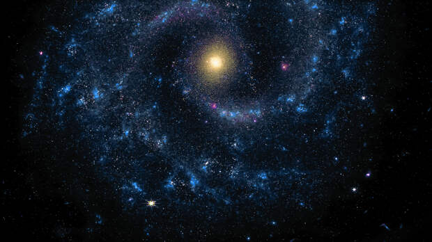 NGC 3596 — спящая галактика в созвездии Льва