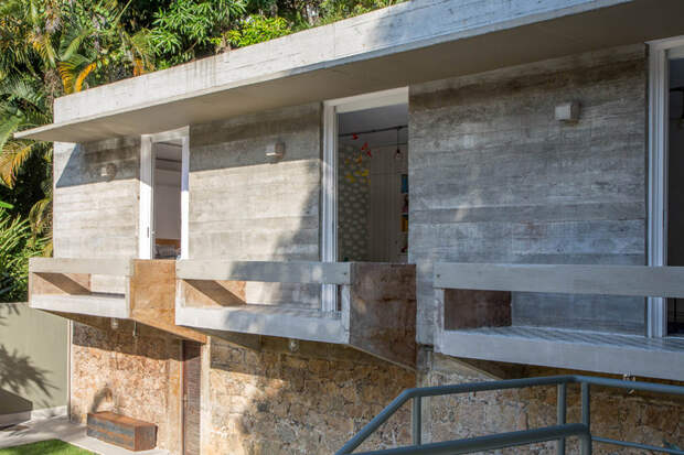 Современный интерьер дома в Бразилии